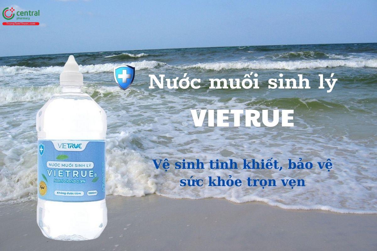 Nước muối sinh lý Vietrue 1000ml