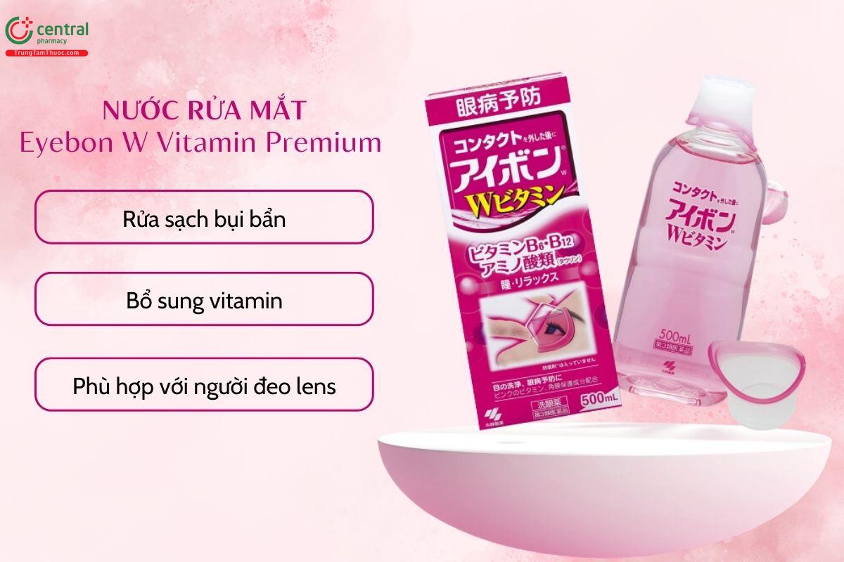 Nước rửa mắt Eyebon W Vitamin Premium