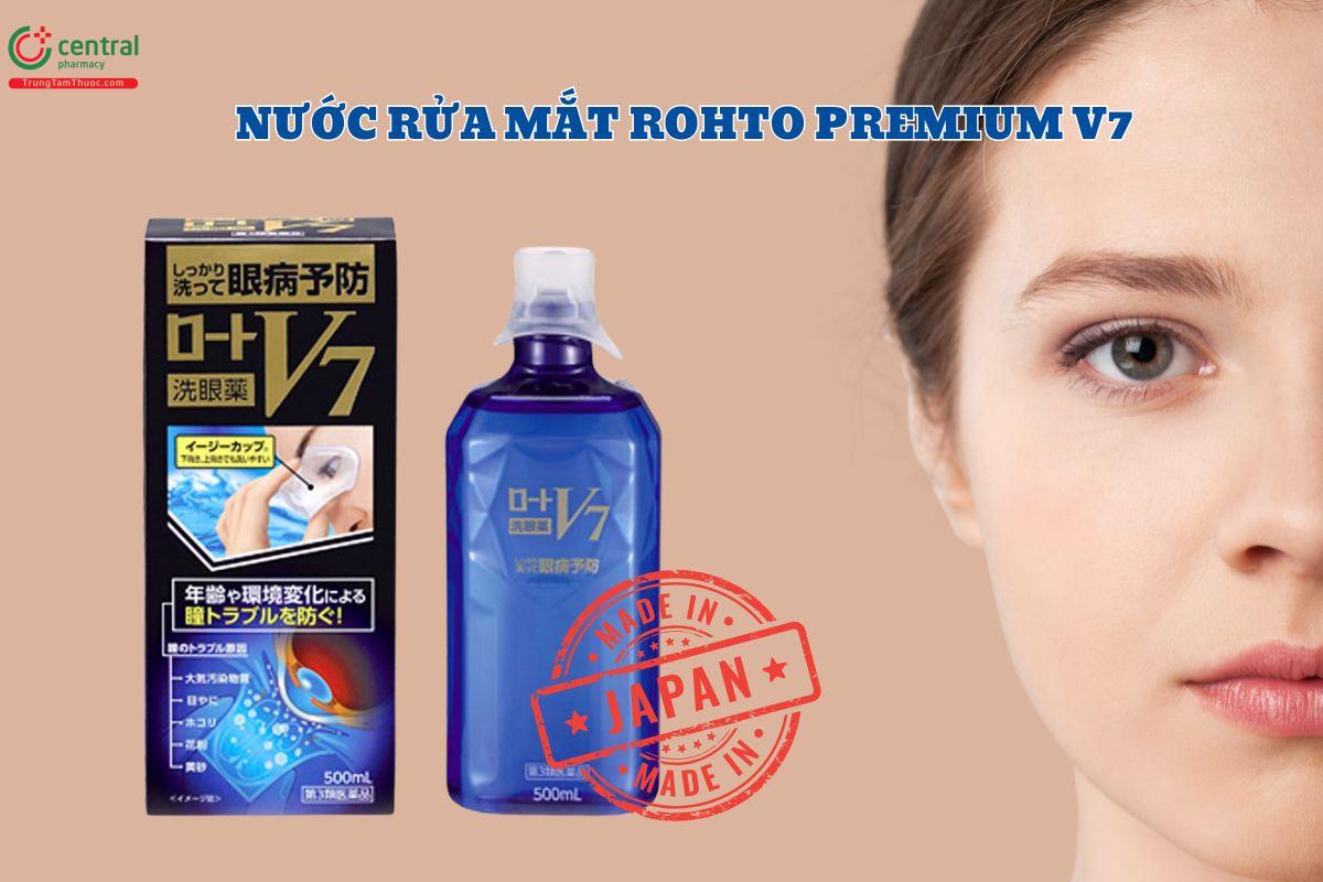 Nước rửa mắt Rohto Premium V7 