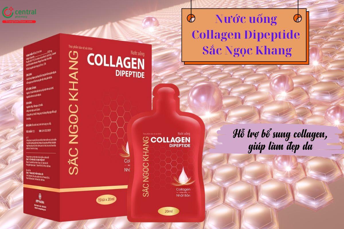 Nước uống Collagen Dipeptide Sắc Ngọc Khang - Dưỡng da sáng đẹp