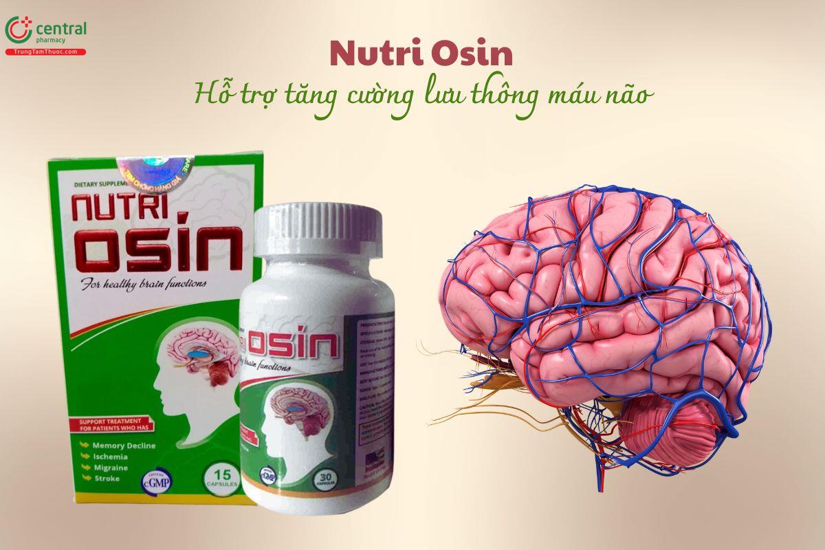 Nutri Osin - Tăng lưu thông máu não, giảm đau đầu