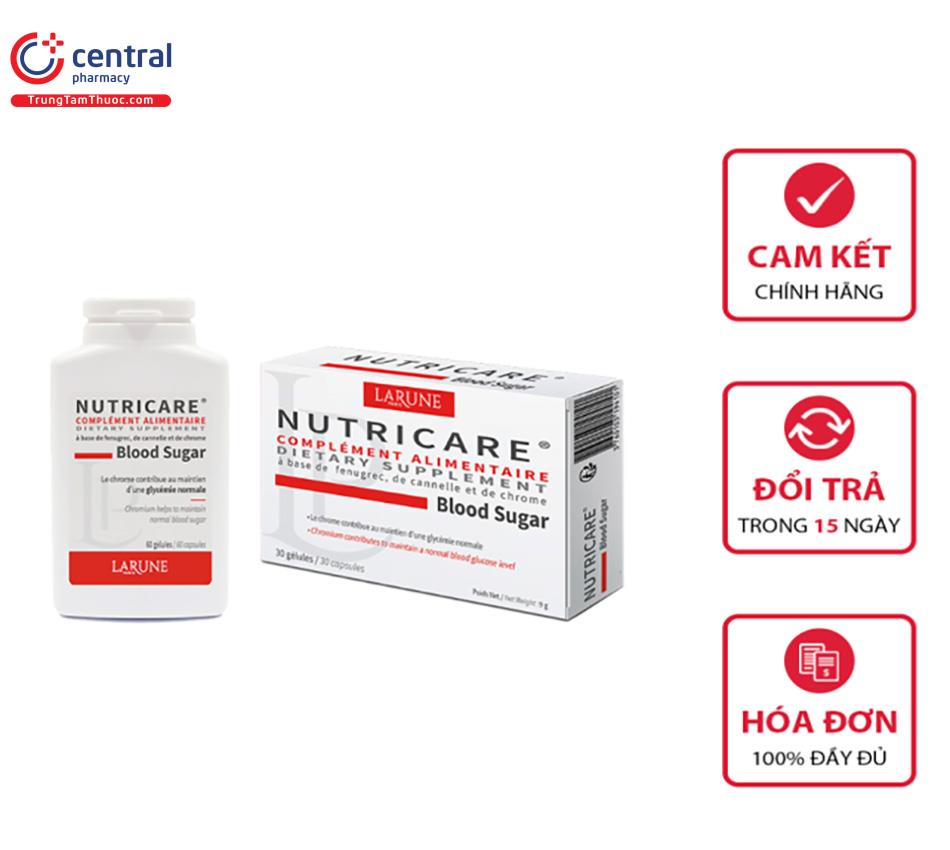 Nutricare Blood Sugar - Bảo vệ sức khoẻ cho bạn 