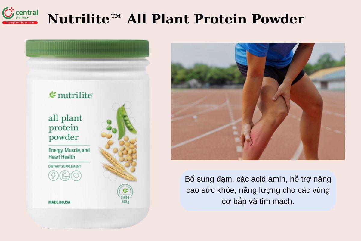 Công dụng của Nutrilite™ All Plant Protein Powder