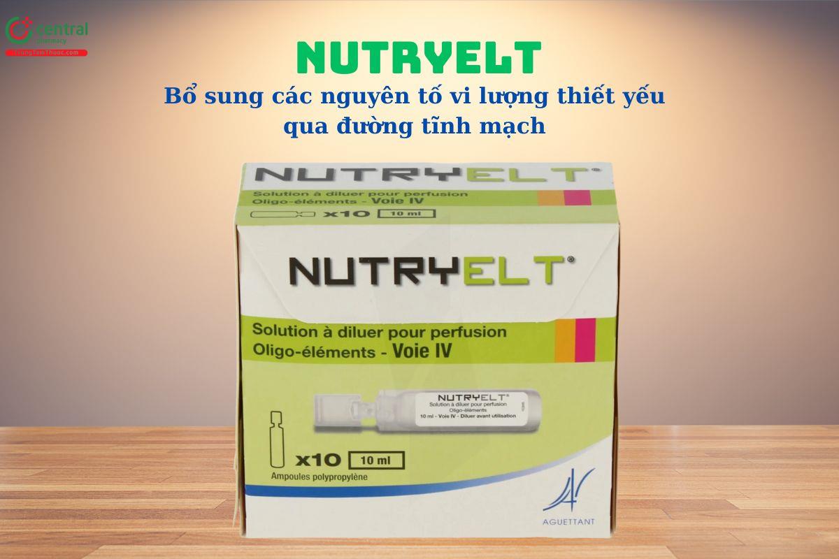 Thuốc tiêm truyền Nutryelt - Bổ sung nguyên tố vi lượng cho cơ thể