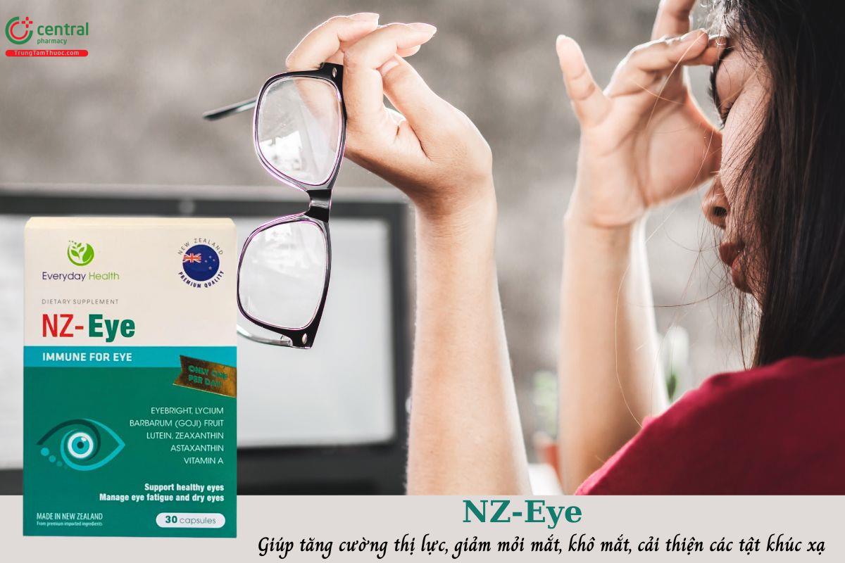 NZ-Eye - Giúp tăng cường thị lực, cải thiện các tật khúc xạ