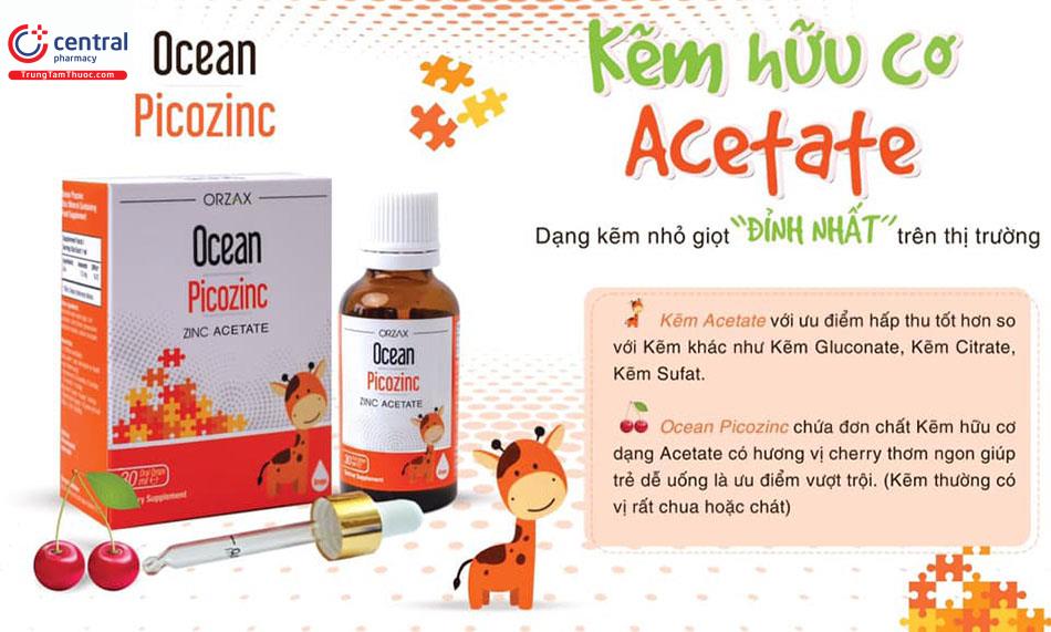 Hình 3: Ưu điểm của Ocean Picozinc