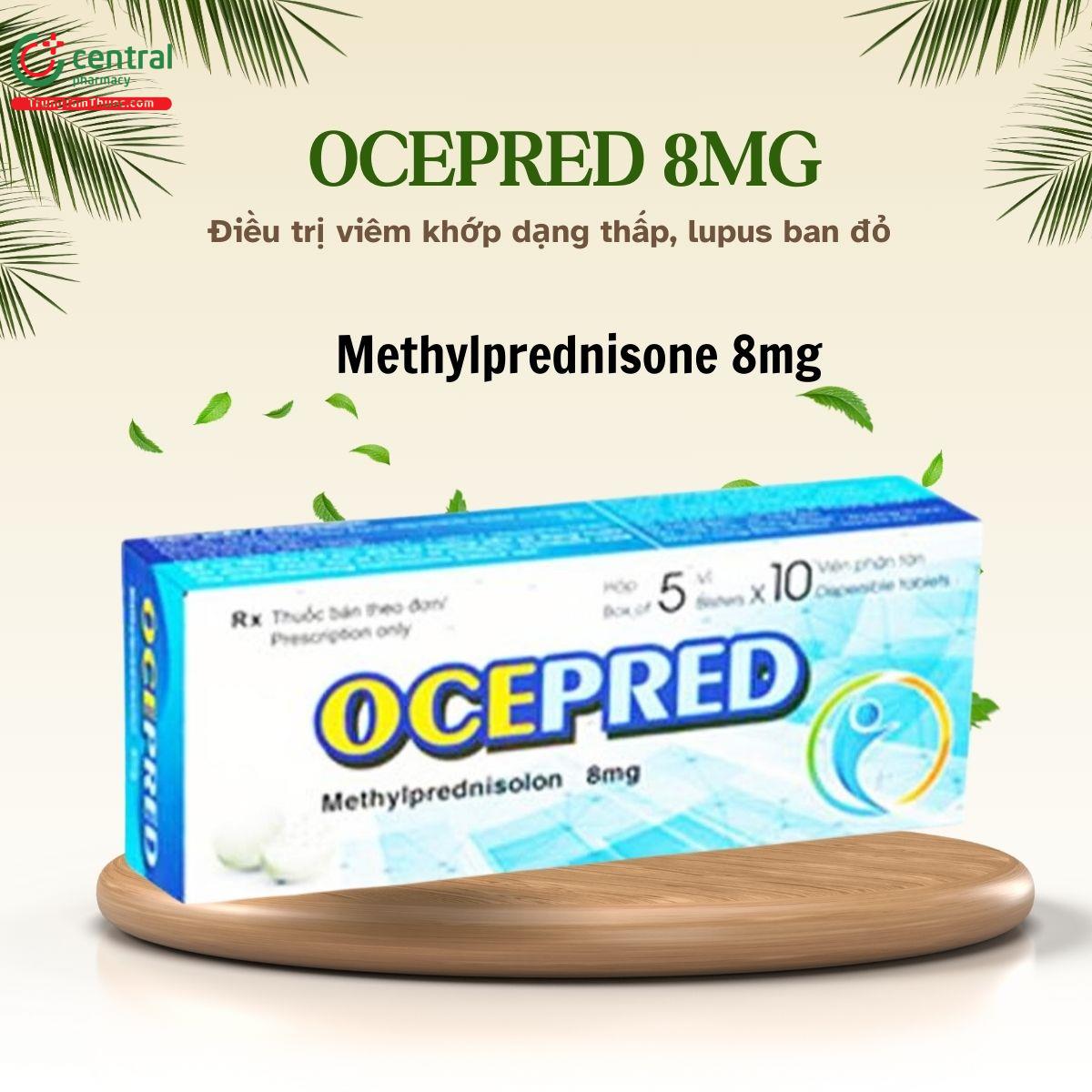 Thuốc Ocepred 8mg - Thuốc chống viêm, ức chế miễn dịch