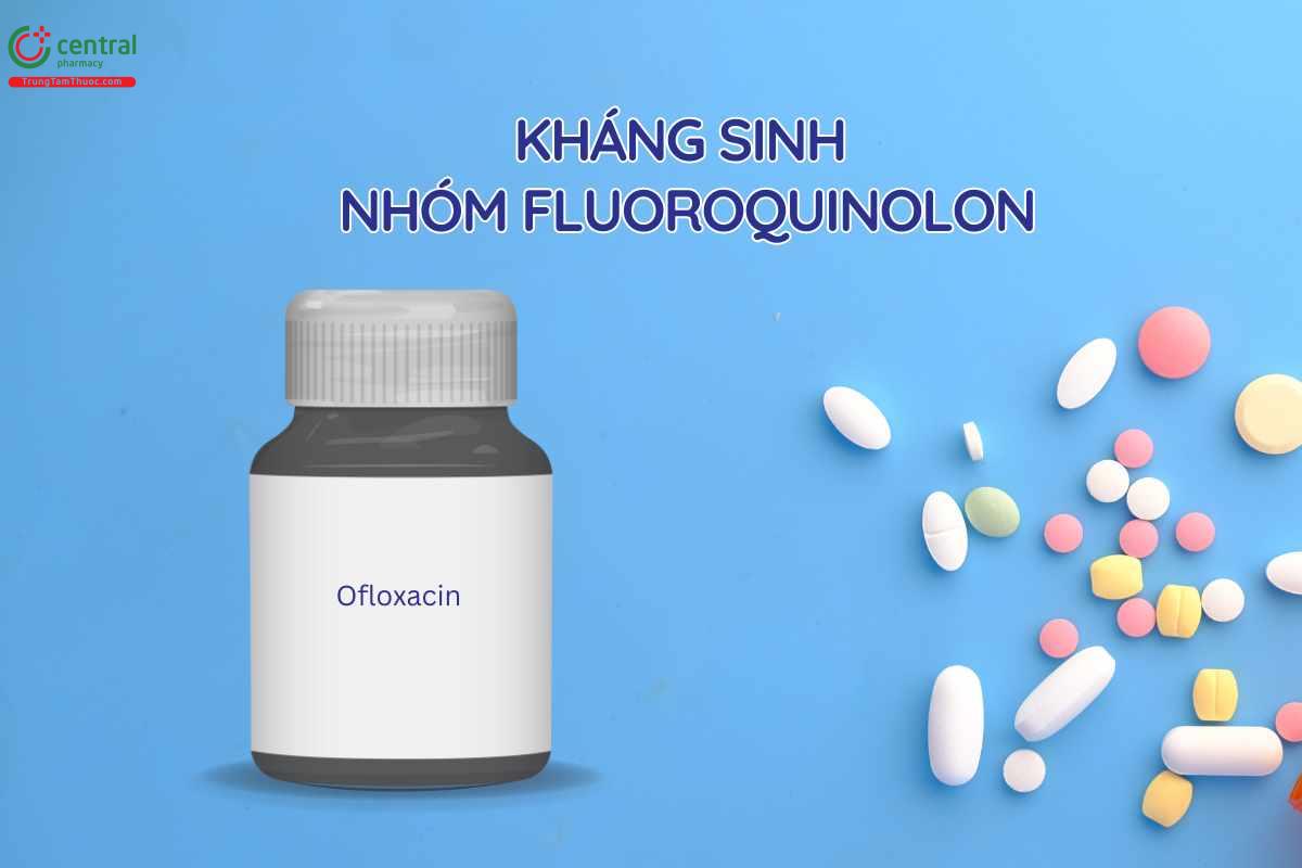Ofloxacin là kháng sinh fluoroquinolon