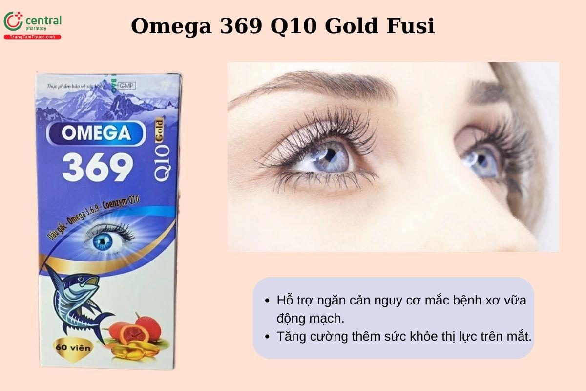 Công dụng của Omega 369 Q10 Gold Fusi