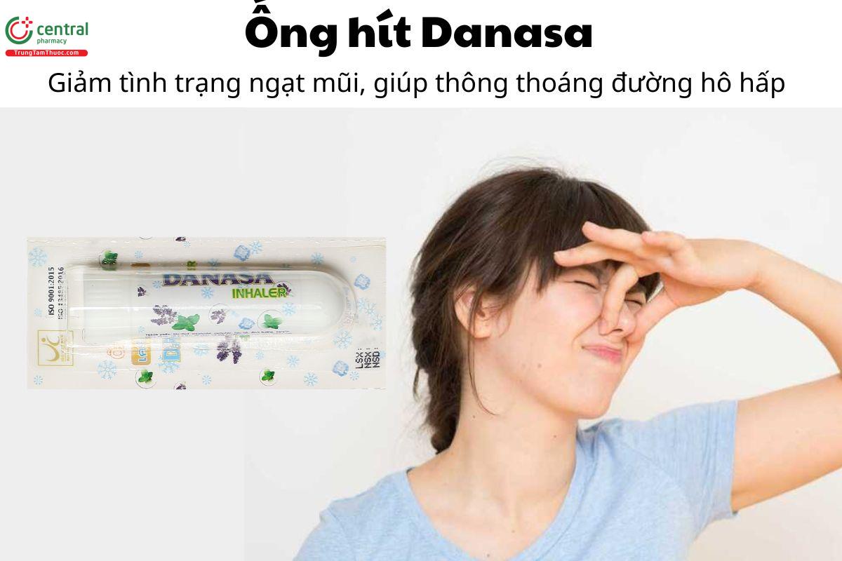 Ống hít Danasa - Giảm tình trạng ngạt mũi, giúp thông thoáng đường hô hấp