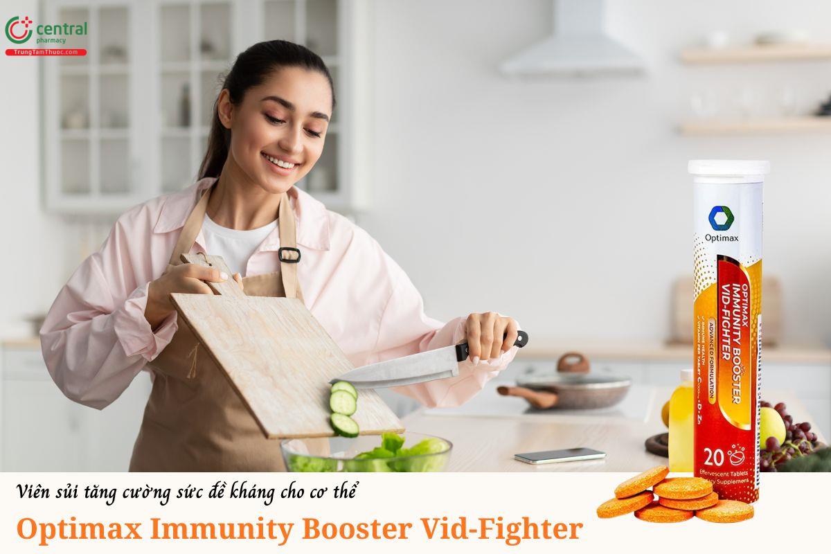 Optimax Immunity Booster Vid-Fighter - Bổ sung vitamin, khoáng chất, tăng cường đề kháng