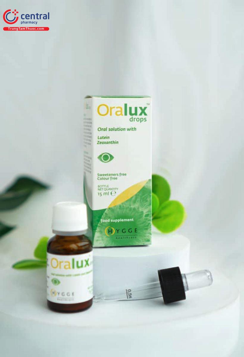 Hình 3: Hình ảnh sản phẩm Oralux Drops