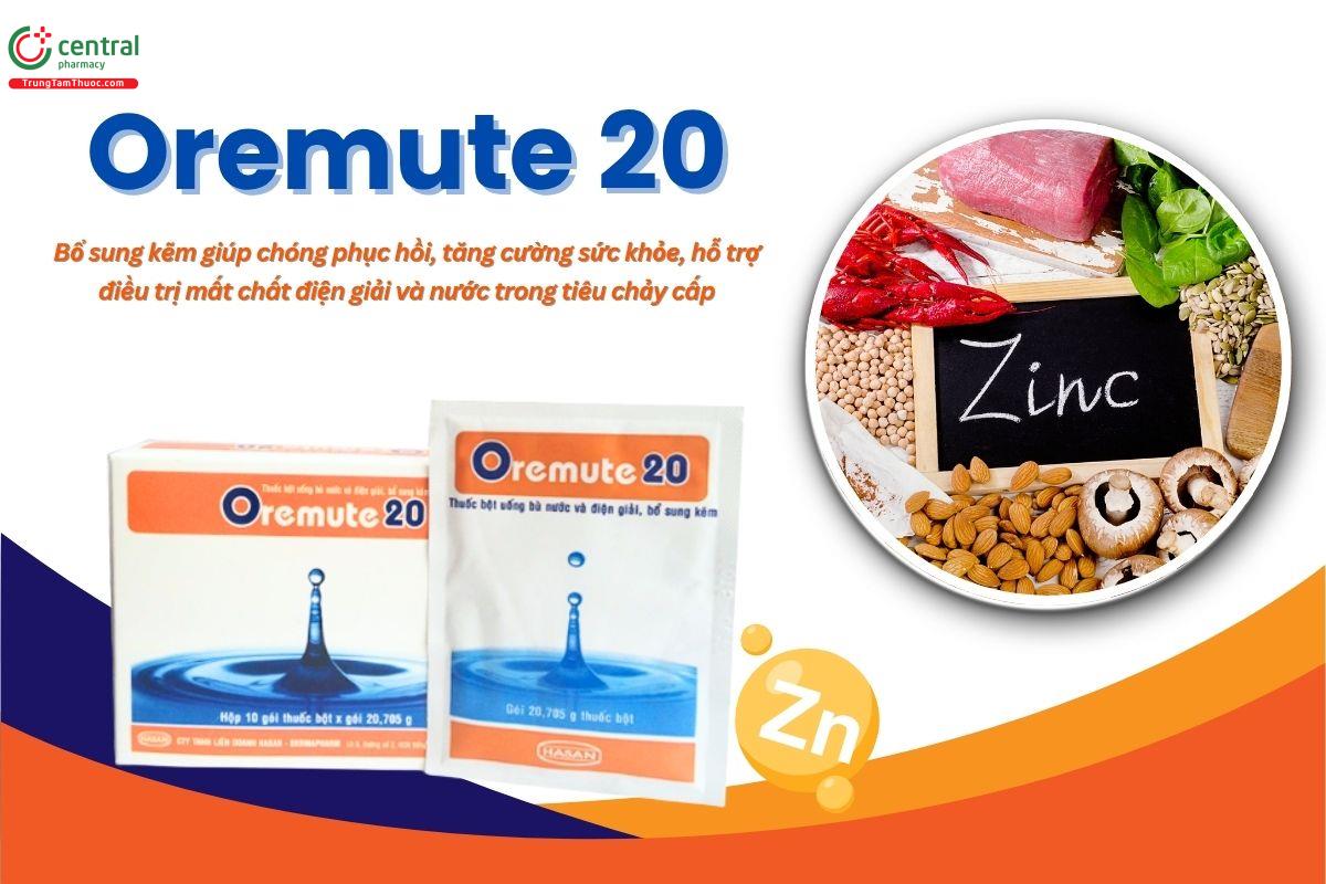 Oremute 20 là thuốc gì? Có tác dụng gì?