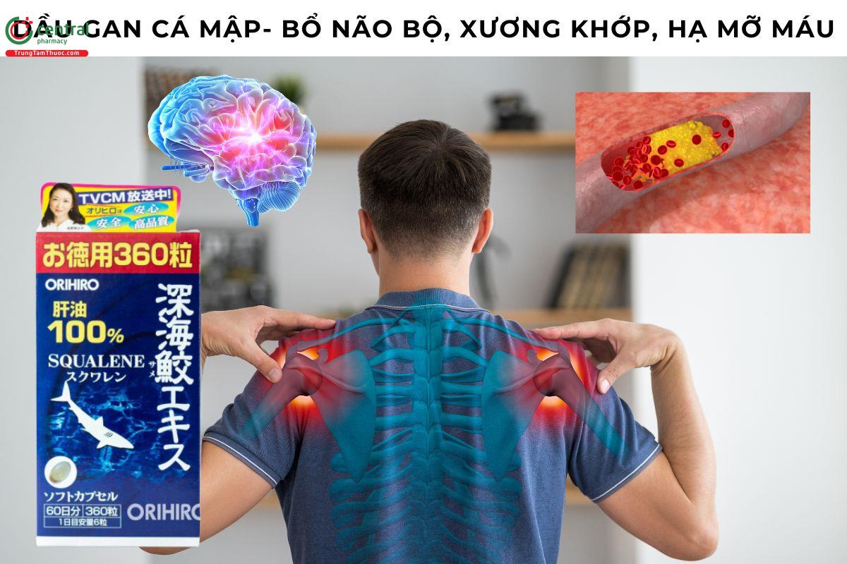 Công dụng dầu gan cá mập