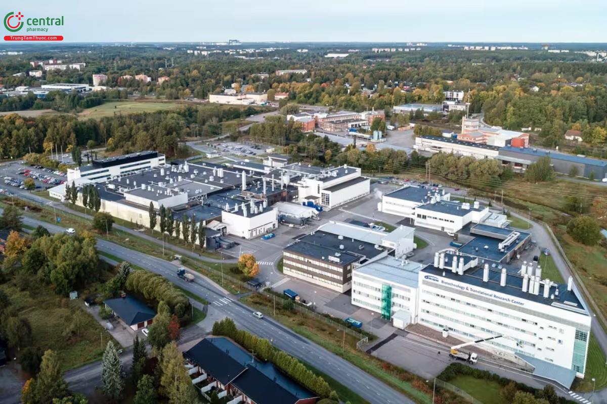 Nhà máy của Orion Pharma tại Turku, Phần Lan