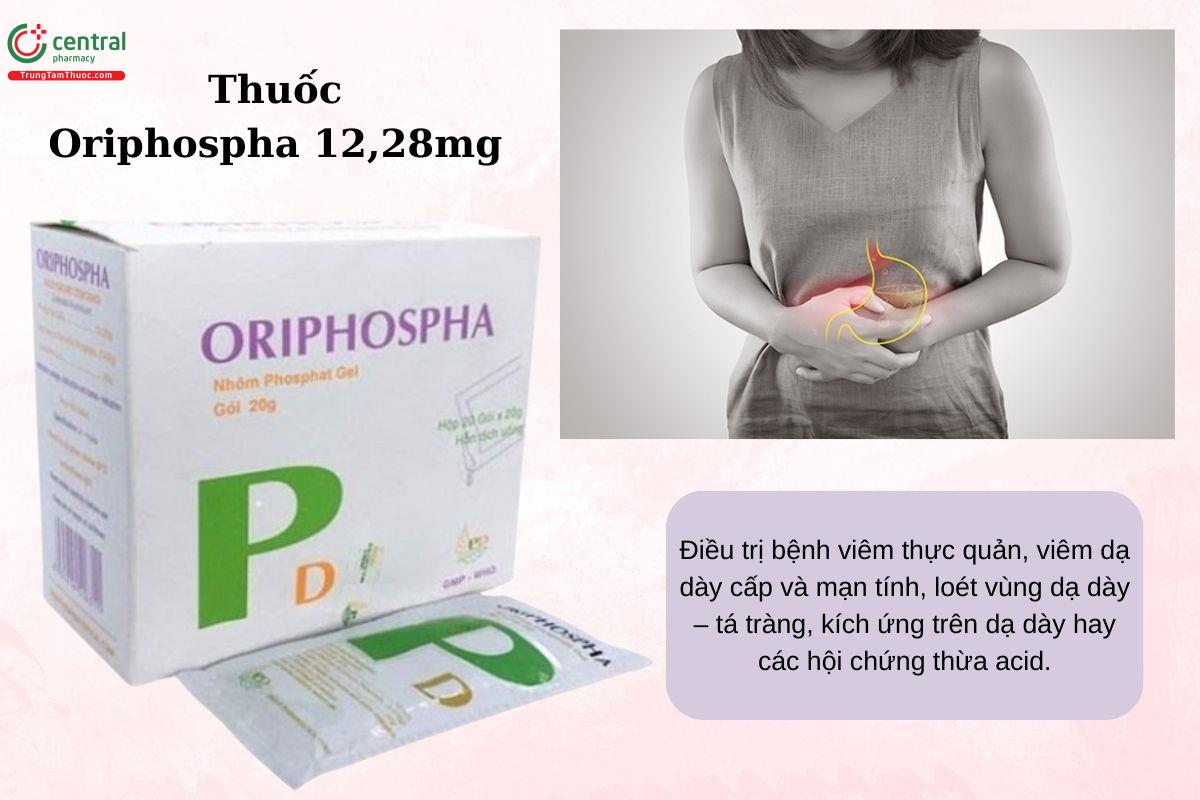 Chỉ định của thuốc Oriphospha 12,28mg