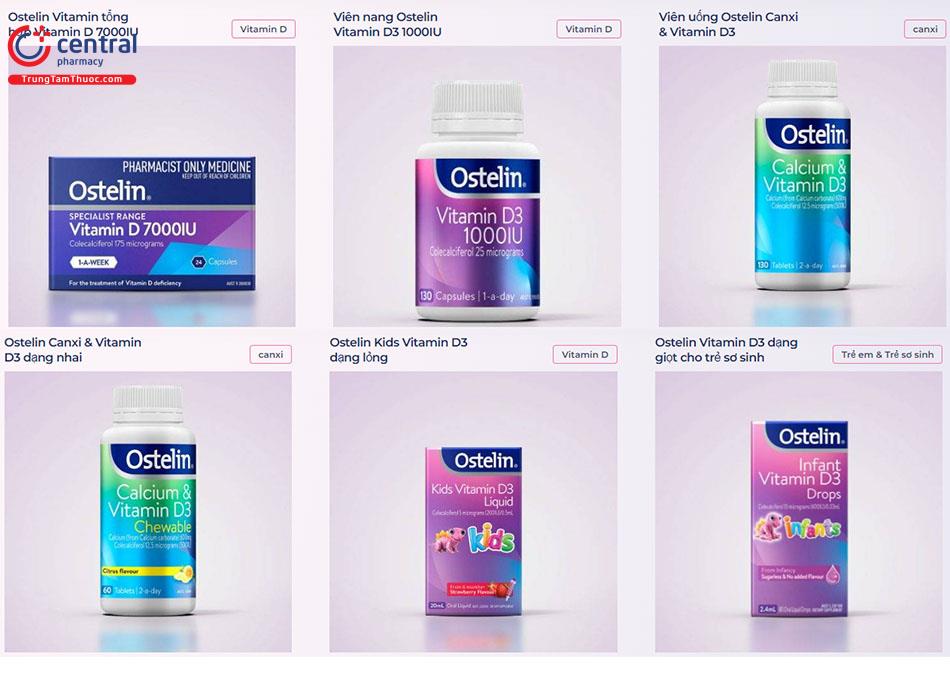 Ostelin cung cấp các sản phẩm chất lượng hàng đầu