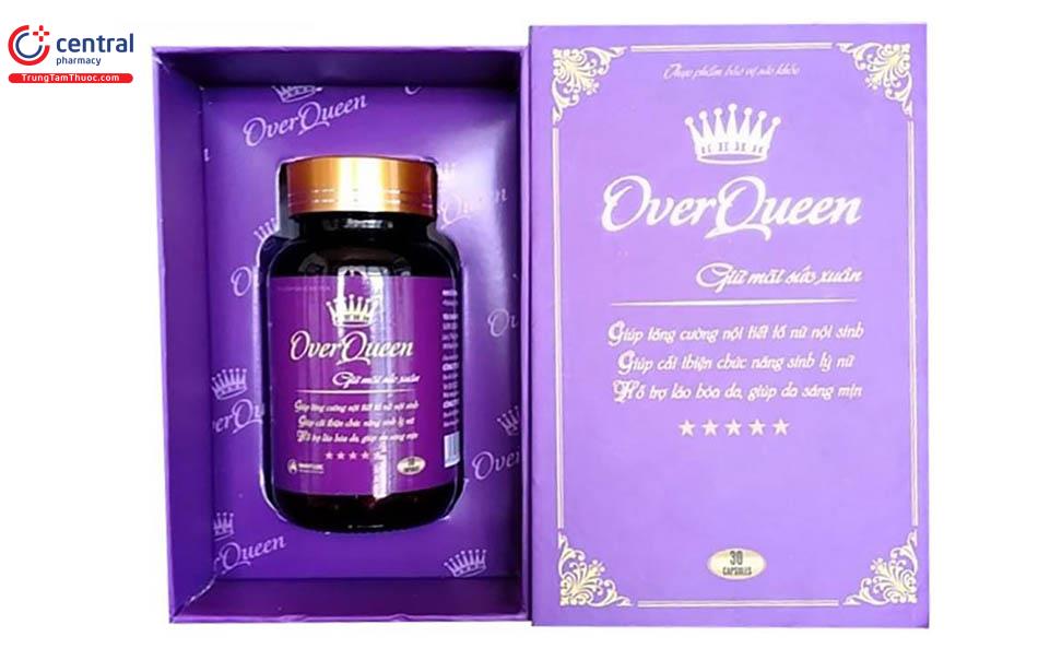 Over Queen là viên uống bổ sung Estrogen có nguồn gốc thảo dược