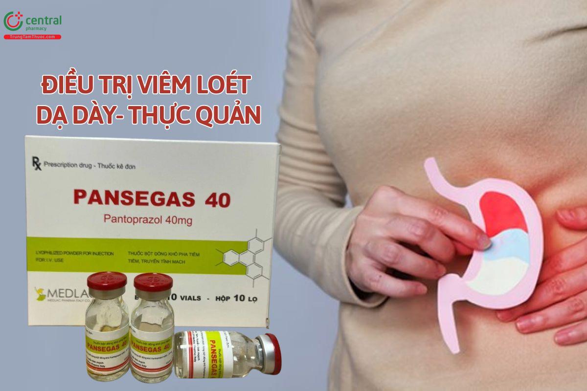 Tác dụng thuốc Pansegas 40