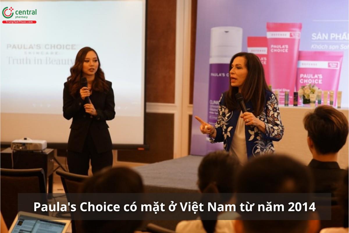 Paula's Choice có mặt ở Việt Nam từ năm 2014