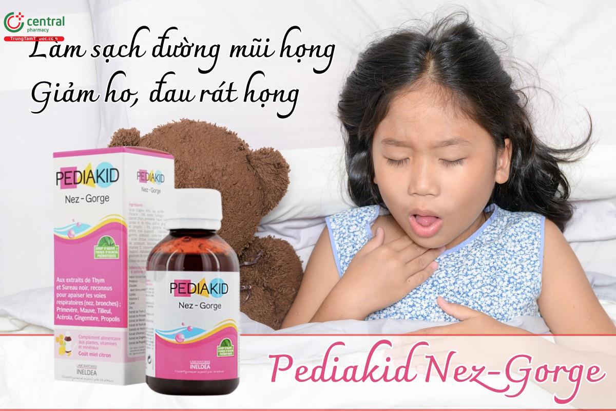 Pediakid Nez-Gorge - Tăng đề kháng mũi họng cho bé