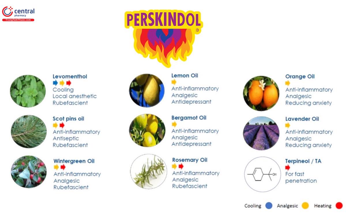 Công thức nguyên bản của Perskindol
