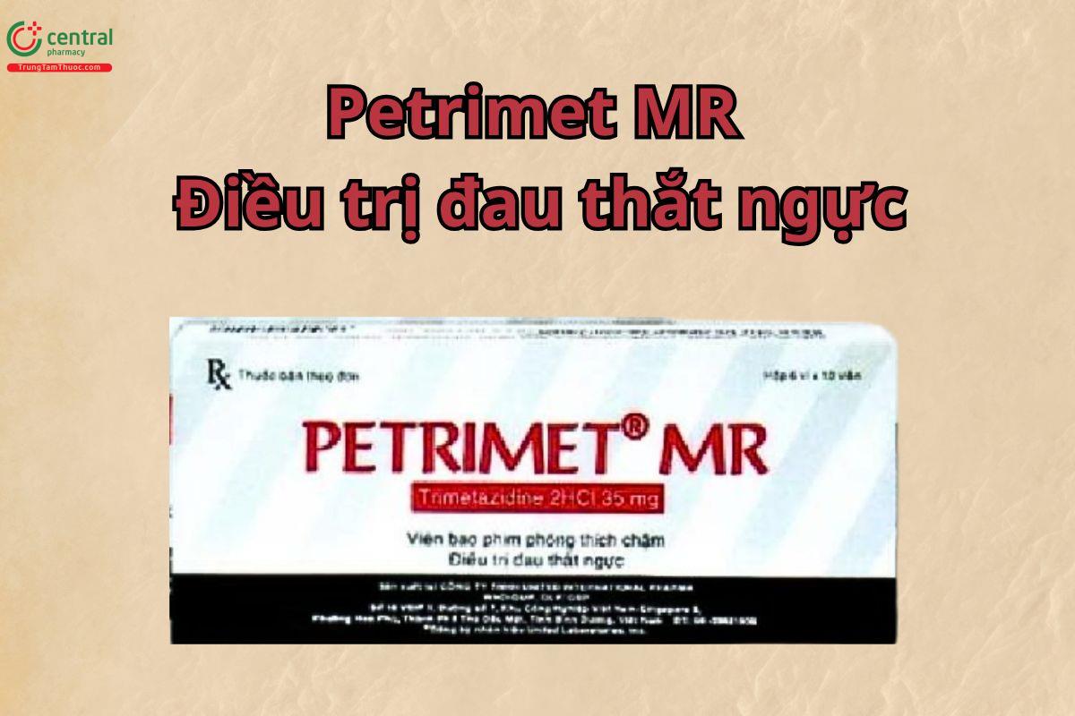 Petrimet MR 35mg giúp cải thiện chuyển hóa tế bào cơ tim trong điều kiện thiếu máu cục bộ