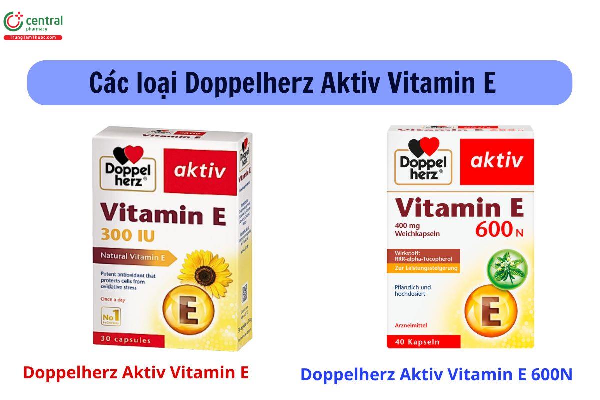 Phân biệt 2 loại Doppelherz Aktiv Vitamin E
