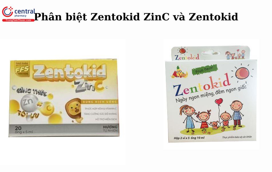 Phân biệt Zentokid ZinC và Zentokid
