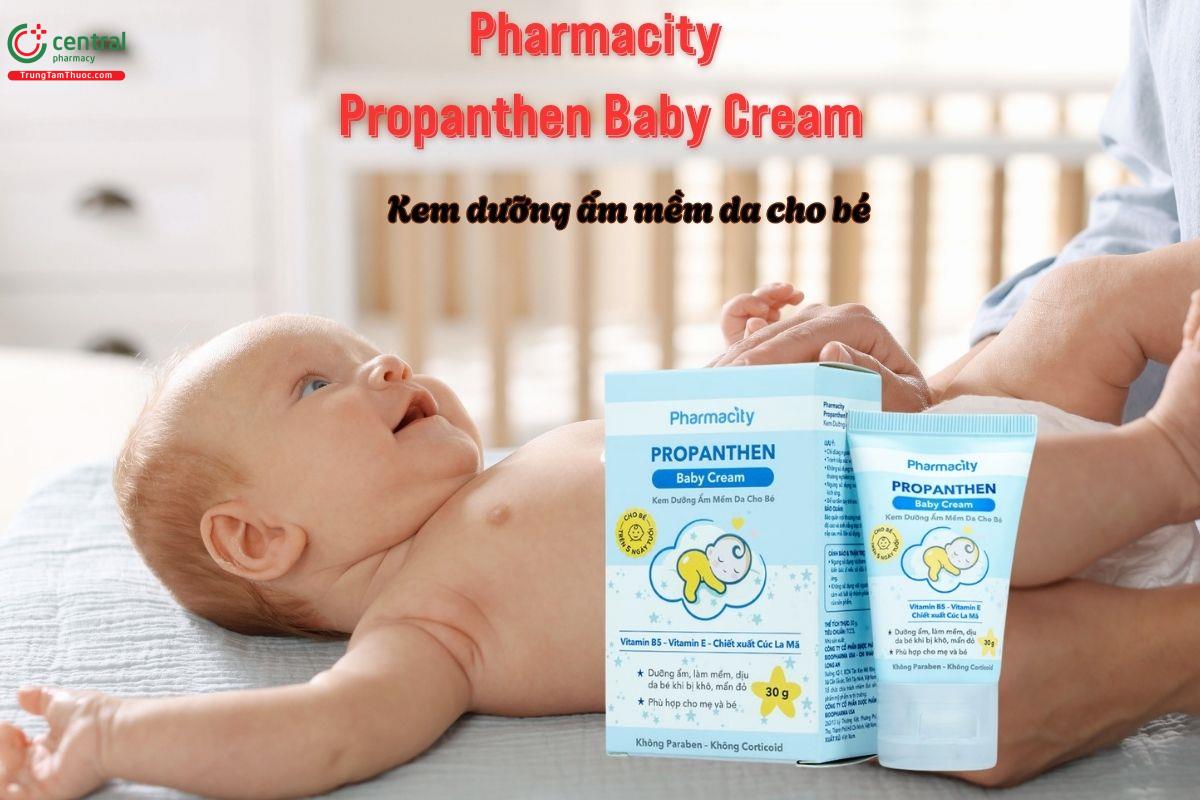 Kem Pharmacity Propanthen Baby Cream giúp làm mềm da bé