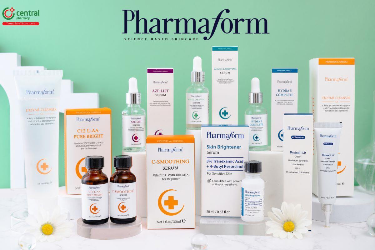 Các sản phẩm của thương hiệu pharmaform
