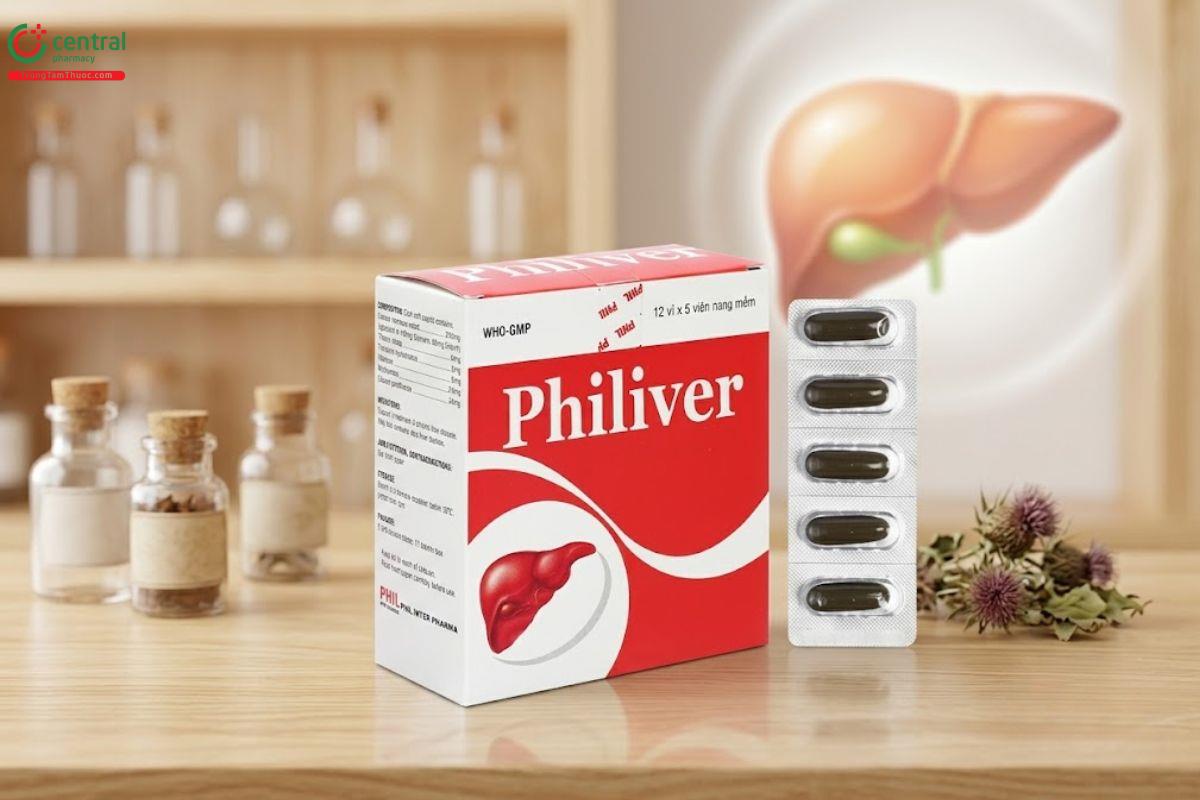 Thuốc bổ gan Philiver