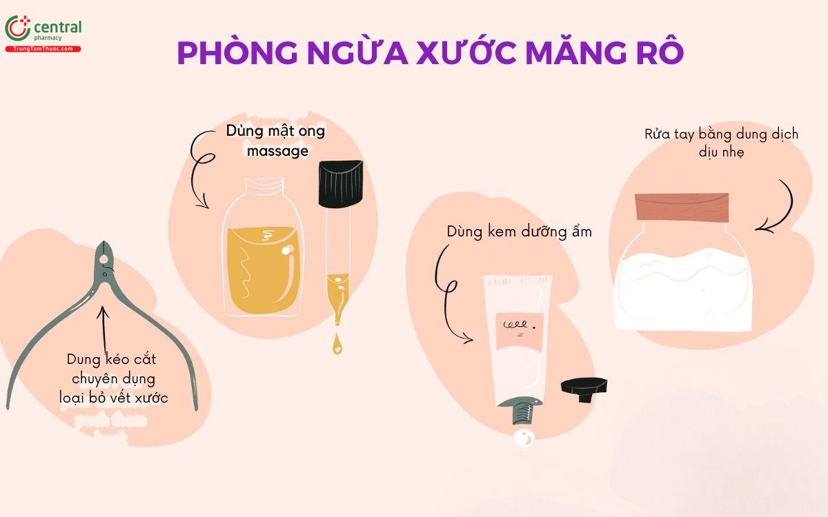 Ngăn ngừa tình trạng xước măng rô