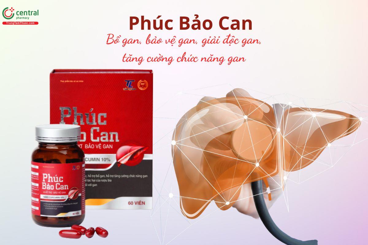 Phúc Bảo Can - Bảo vệ gan, tăng cường chức năng gan