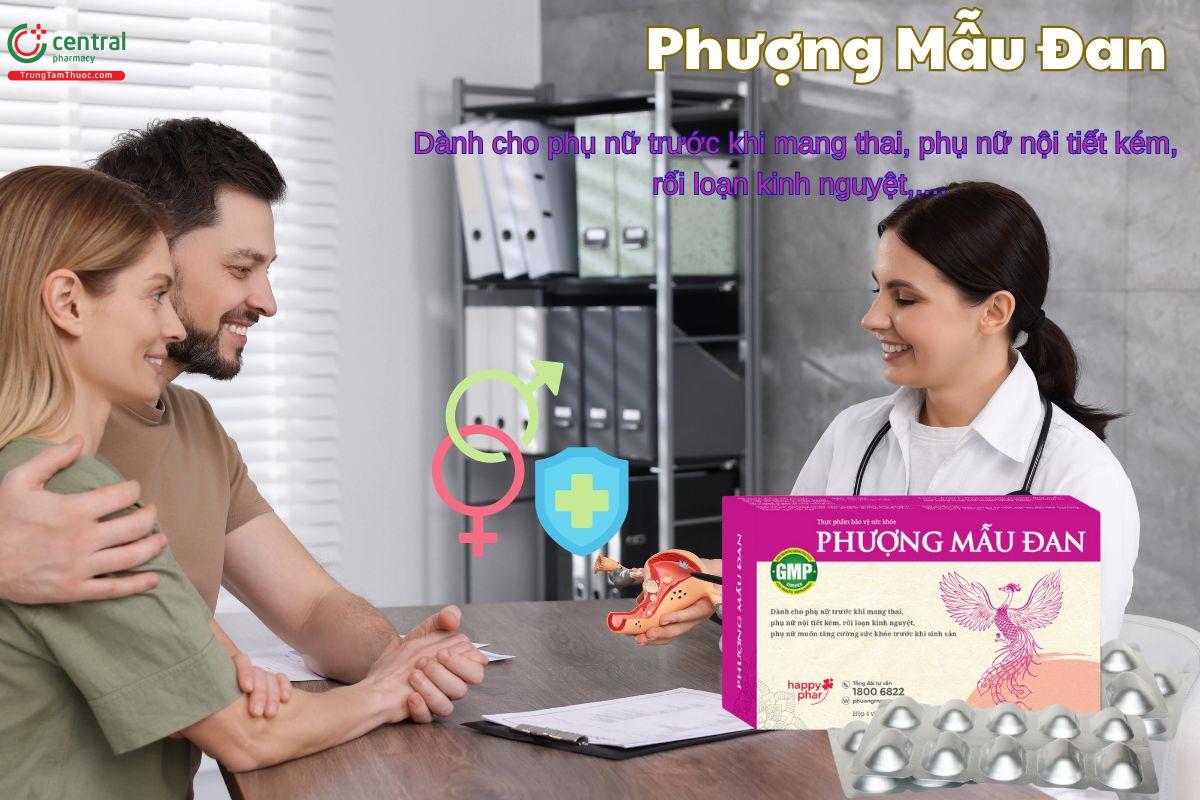 Viên uống Phượng Mẫu Đan giúp bổ trứng, hỗ trợ sức khoẻ cho phụ nữ chuẩn bị mang thai