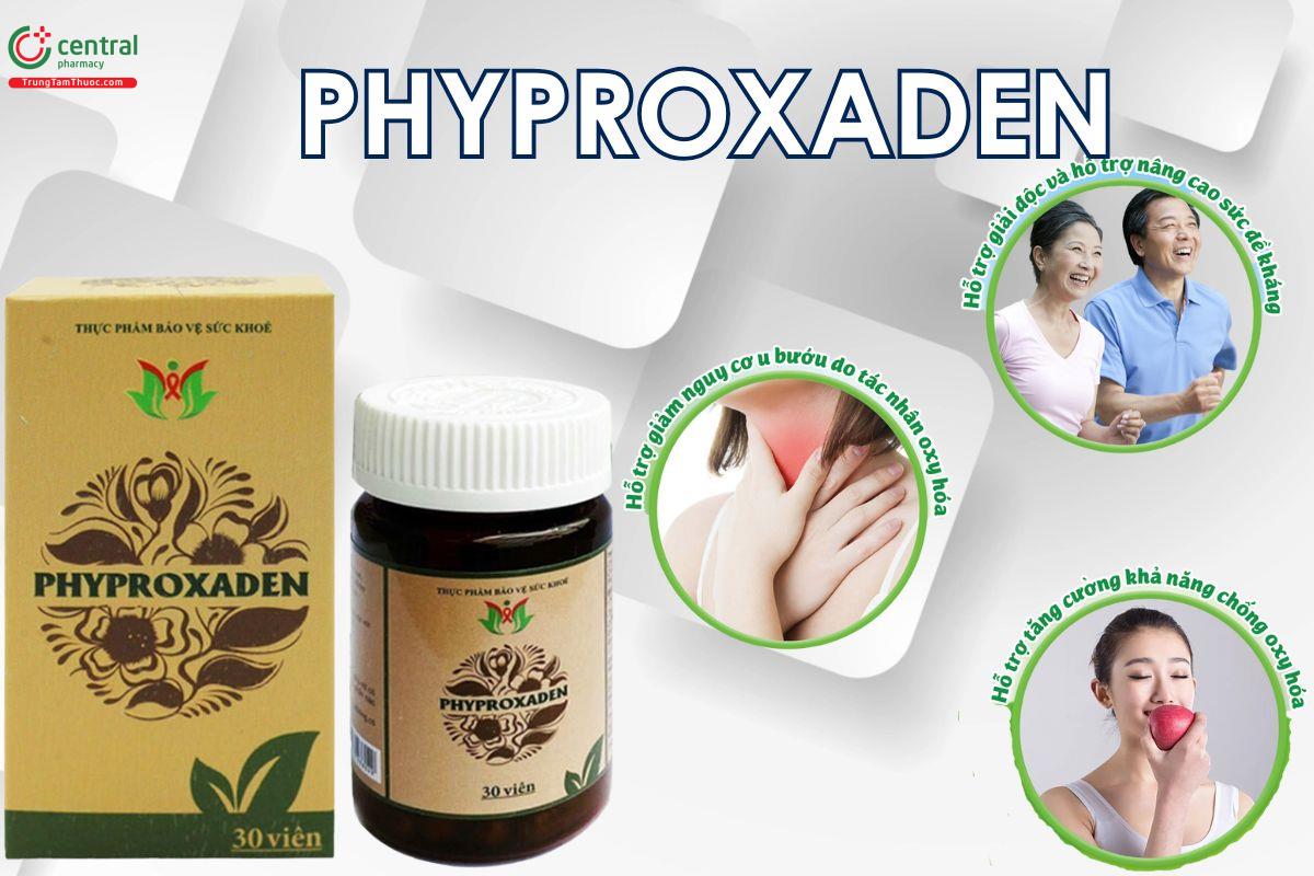 Viên uống Phyproxaden hỗ trợ điều trị u bướu