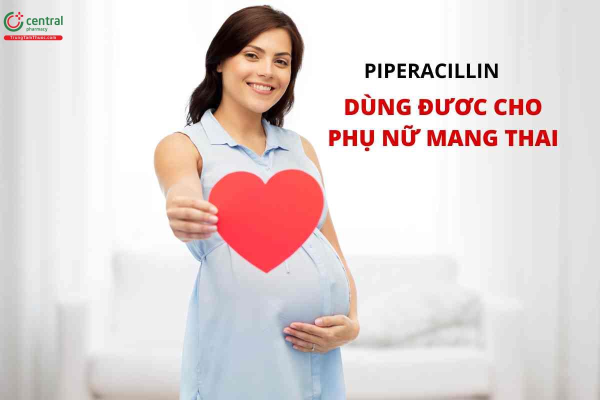 Phụ nữ có thai dùng được thuốc Piperazine