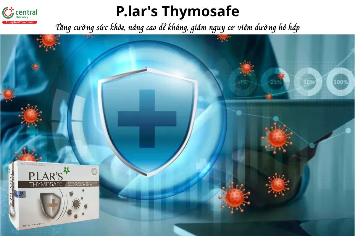 P.lar's Thymosafe - Hỗ trợ nâng cao sức đề kháng, tăng cường sức khỏe
