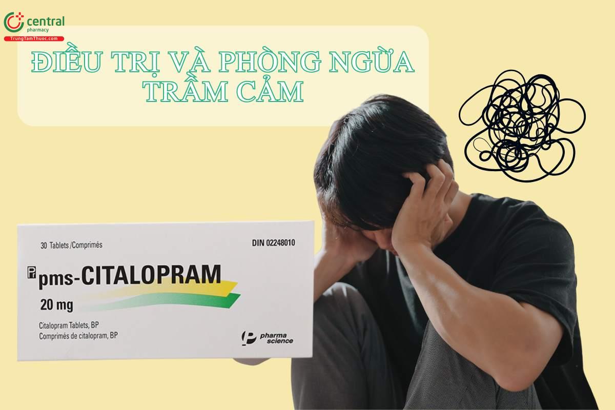 Chỉ định thuốc Pms-Citalopram 20mg