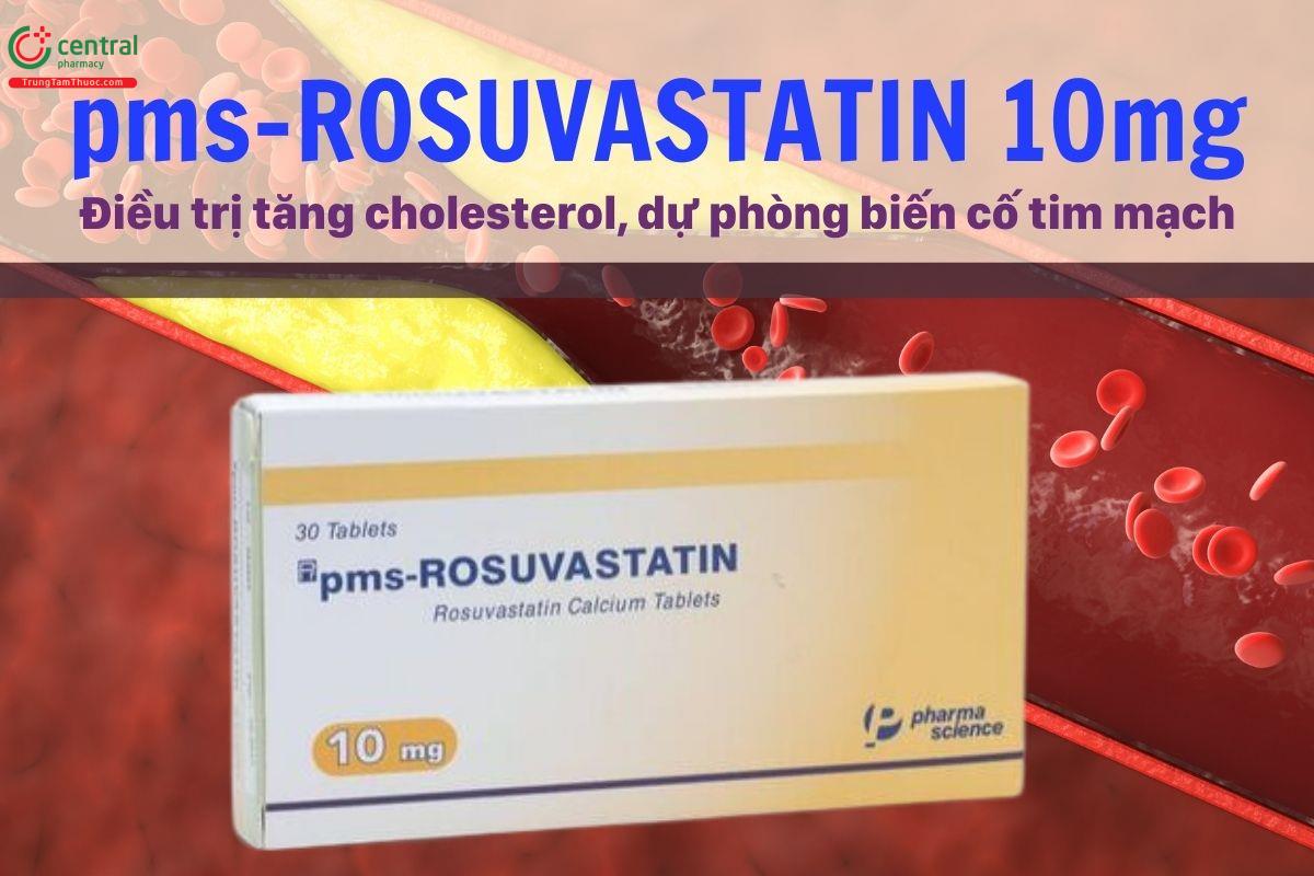 Thuốc pms-rosuvastatin 10