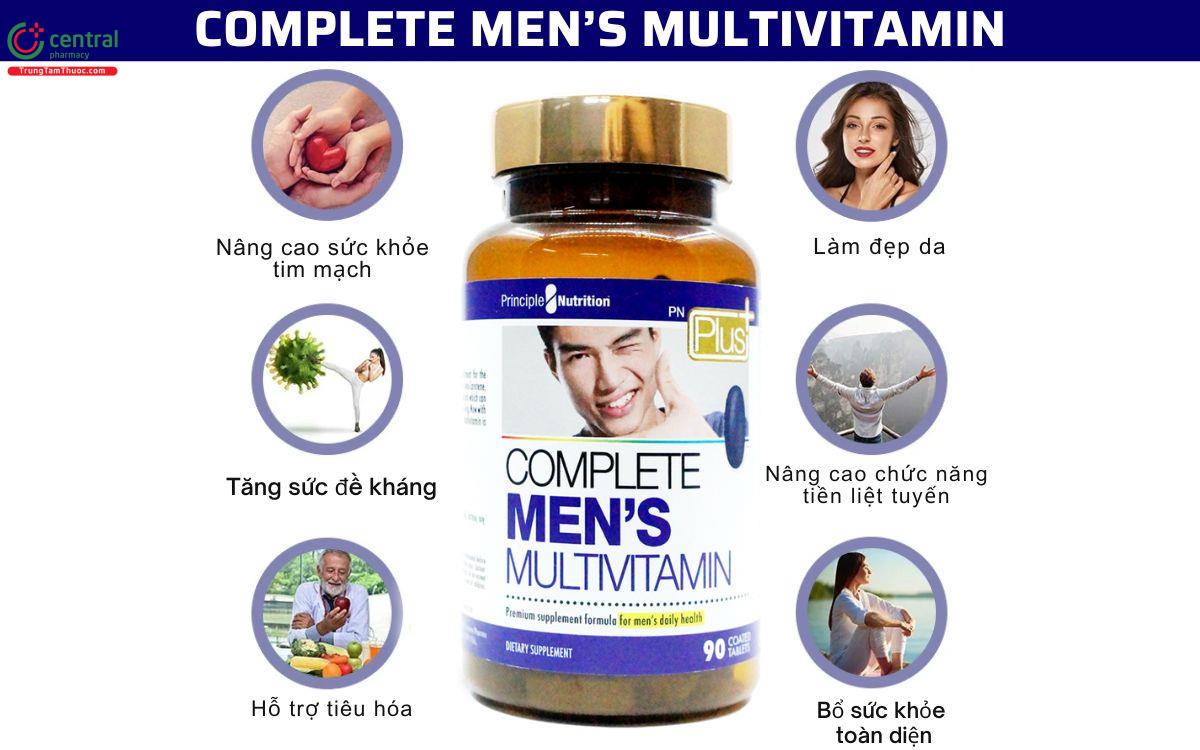 PNPlus Men's Complete Multivitamin bồi bổ sức khỏe toàn diện cho nam giới