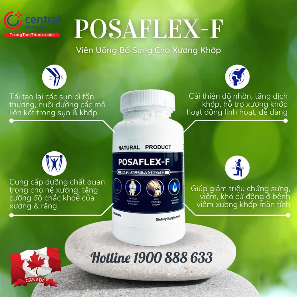 Tác dụng của Posaflex - F