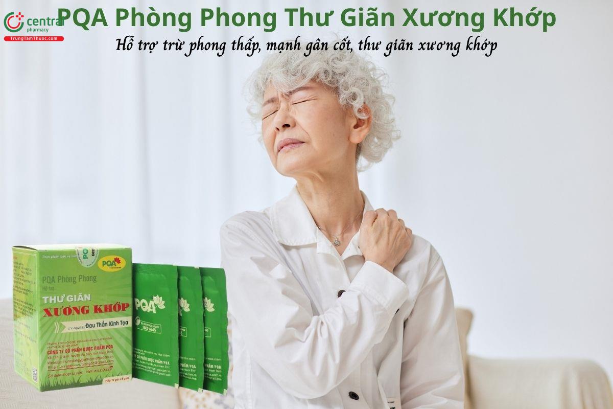 PQA Phòng Phong Thư Giãn Xương Khớp - Hỗ trợ trừ phong thấp, giảm đau nhức xương khớp