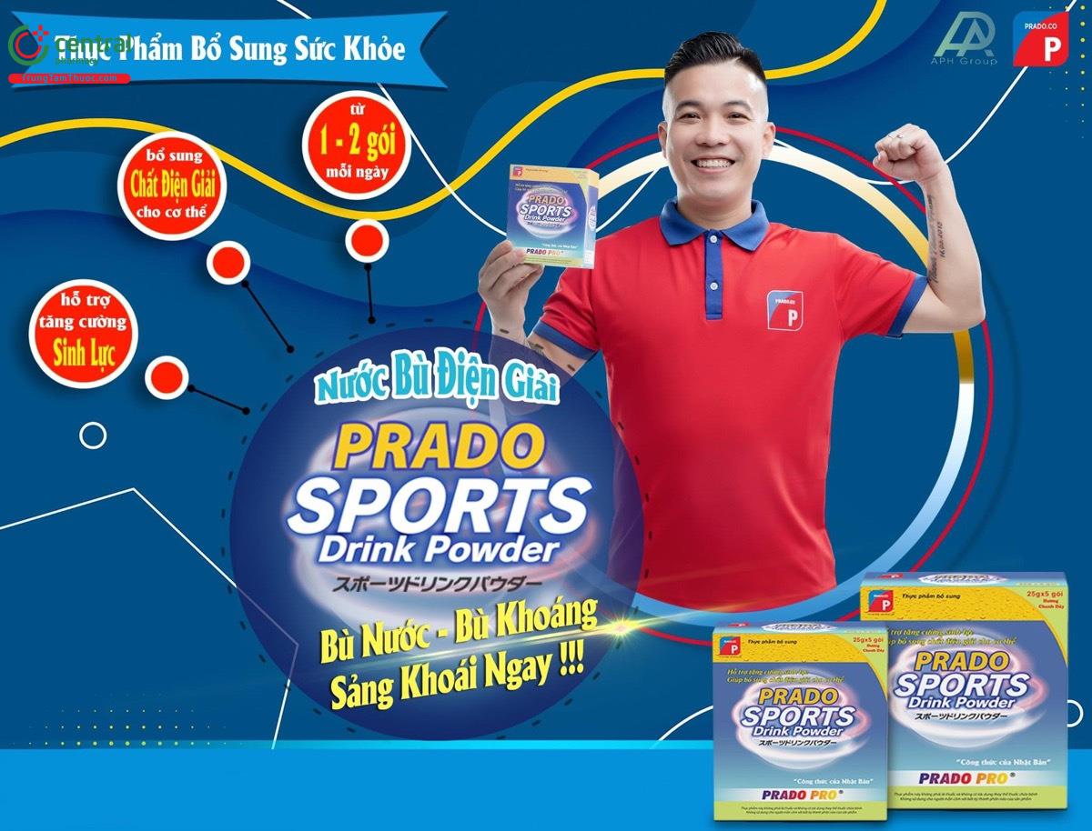 Bù điện giải Prado Sports Drink Powder 