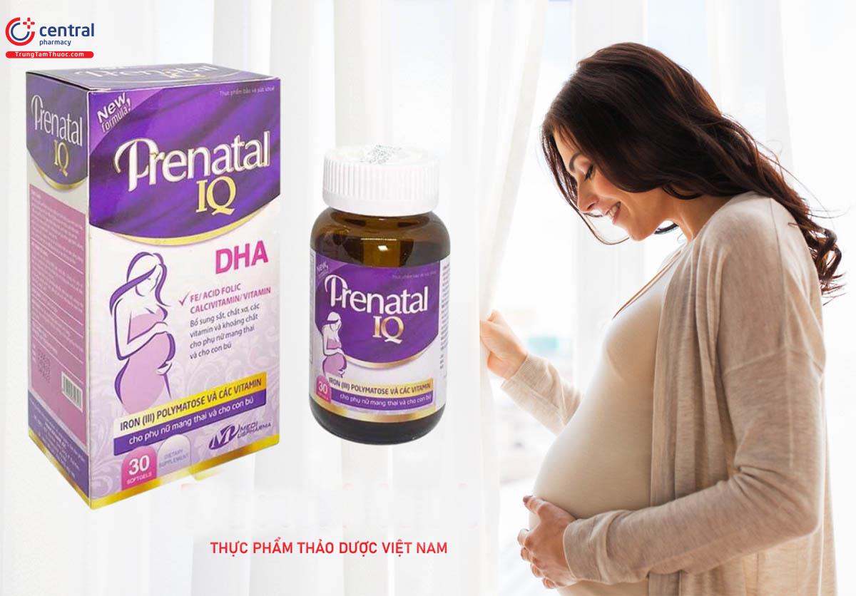 Prenatal IQ DHA giúp mẹ bầu khỏe mạnh
