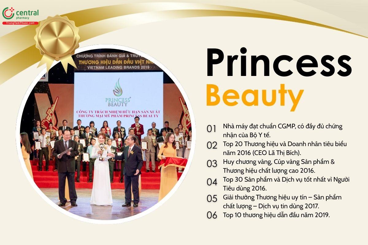 Thành tựu nổi bật của Princess Beauty