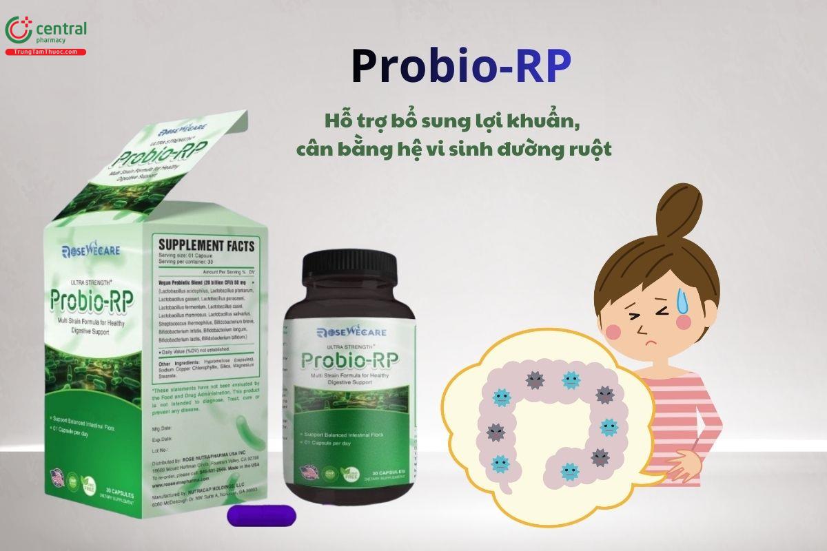 Probio-RP bổ sung lợi khuẩn, hỗ trợ cân bằng vi sinh đường ruột