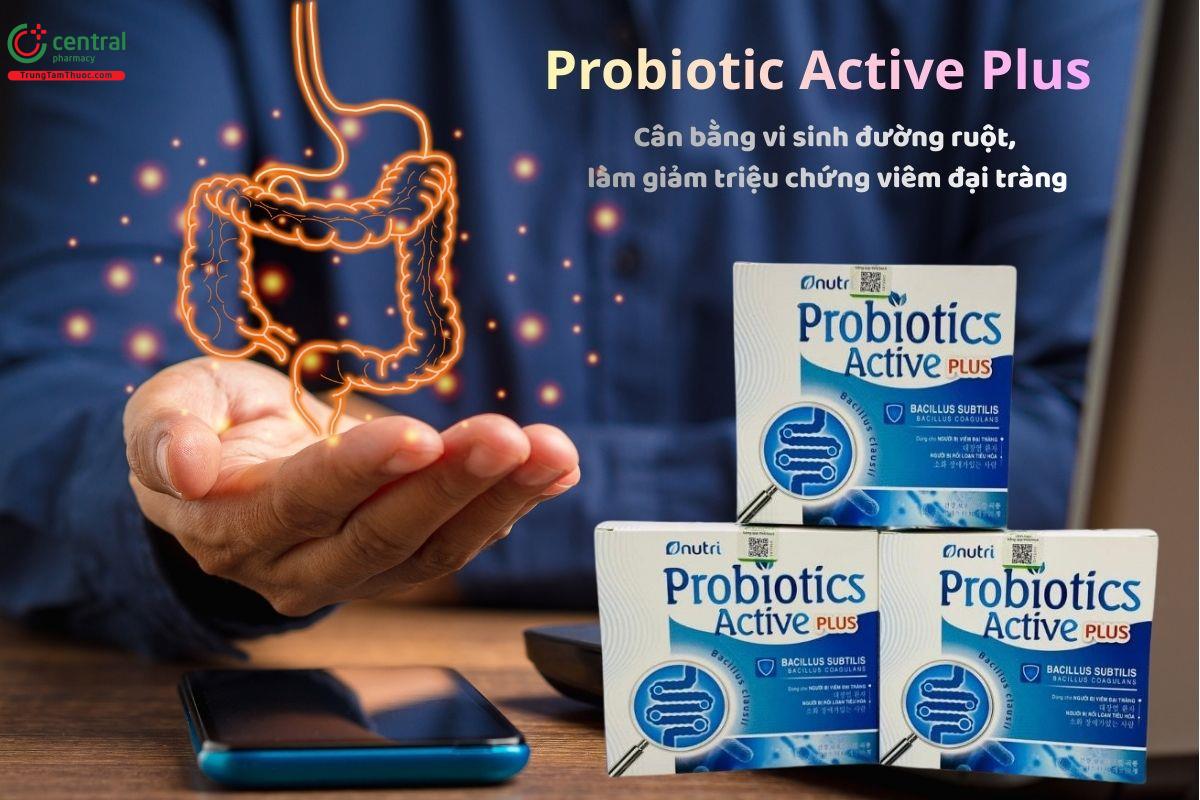 Probiotic Active Plus - Bổ sung lợi khuẩn, giúp hỗ trợ tiêu hóa