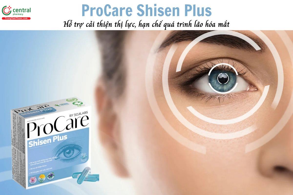 ProCare Shisen Plus - Bổ sung chất chống oxy hóa, tăng cường thị lực
