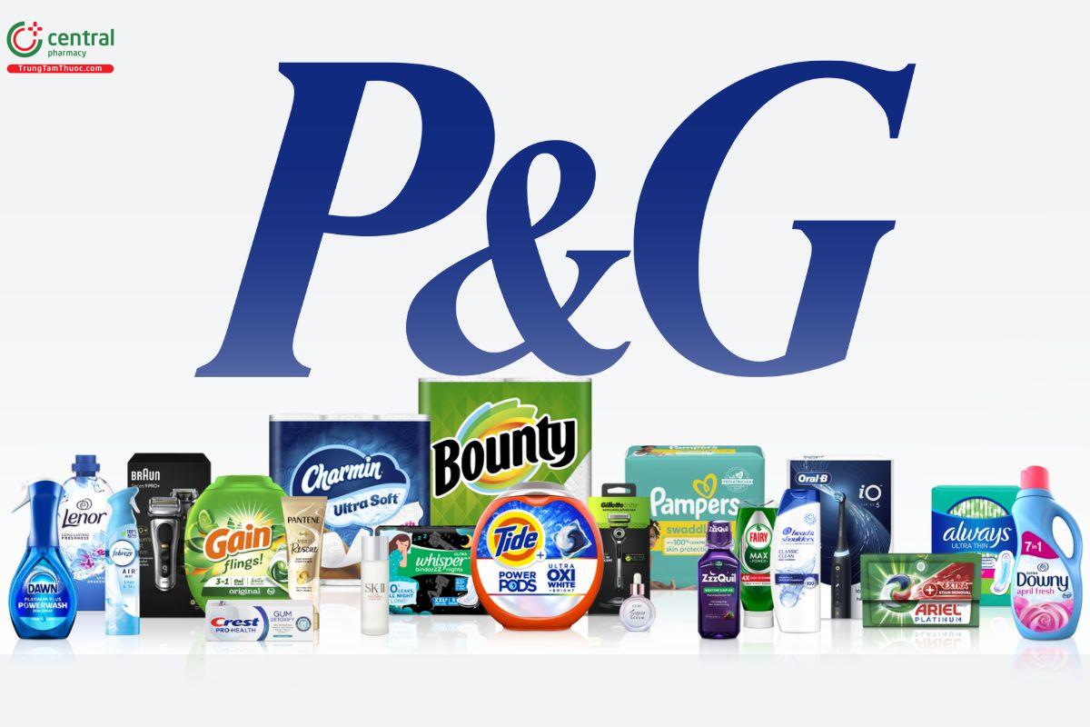 Các sản phẩm của P&G hiện diện trong hàng triệu gia đình tại gần 70 quốc gia